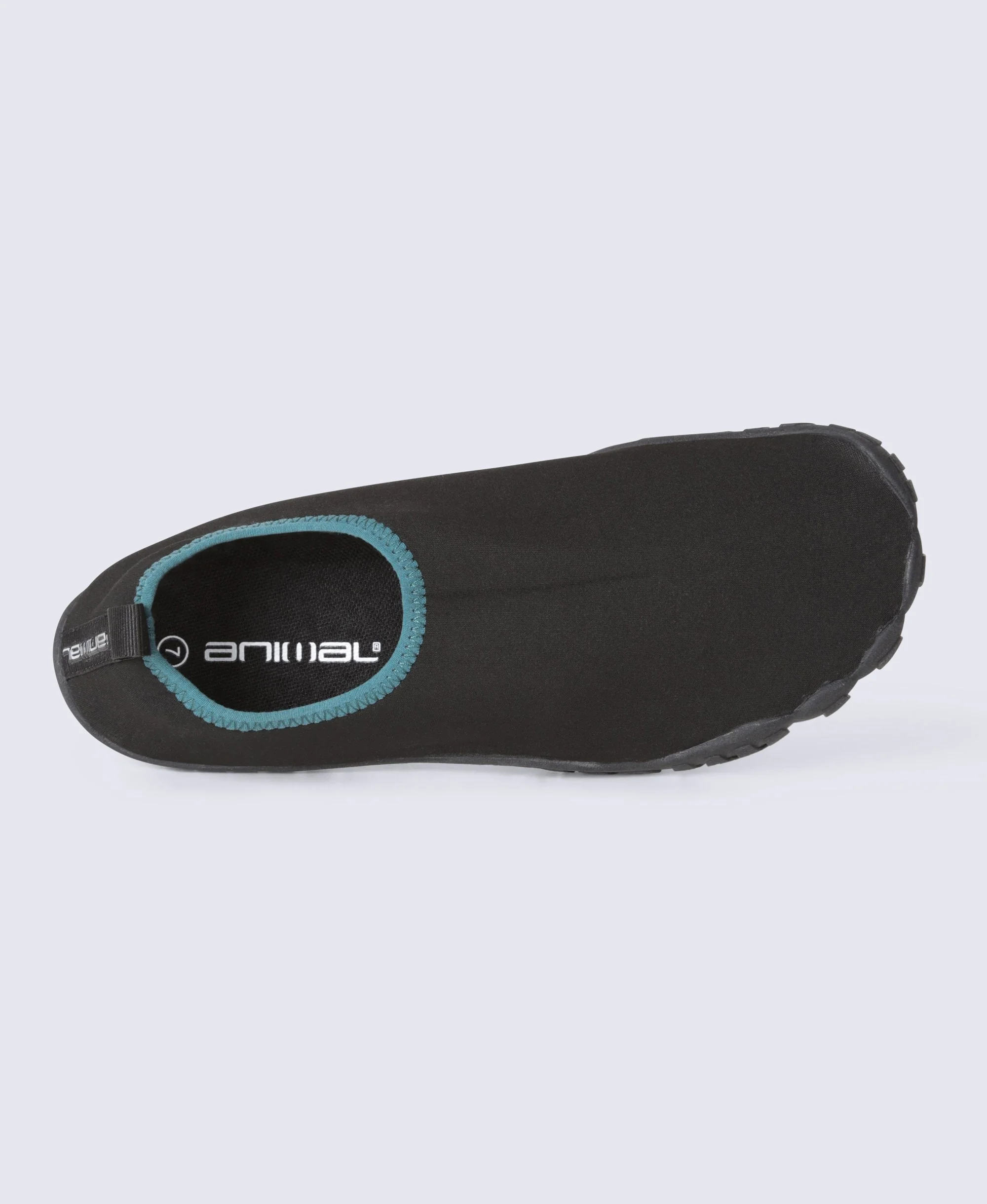 Animal Anchor Womens Aqua Shoe - Jet Black - Image 3