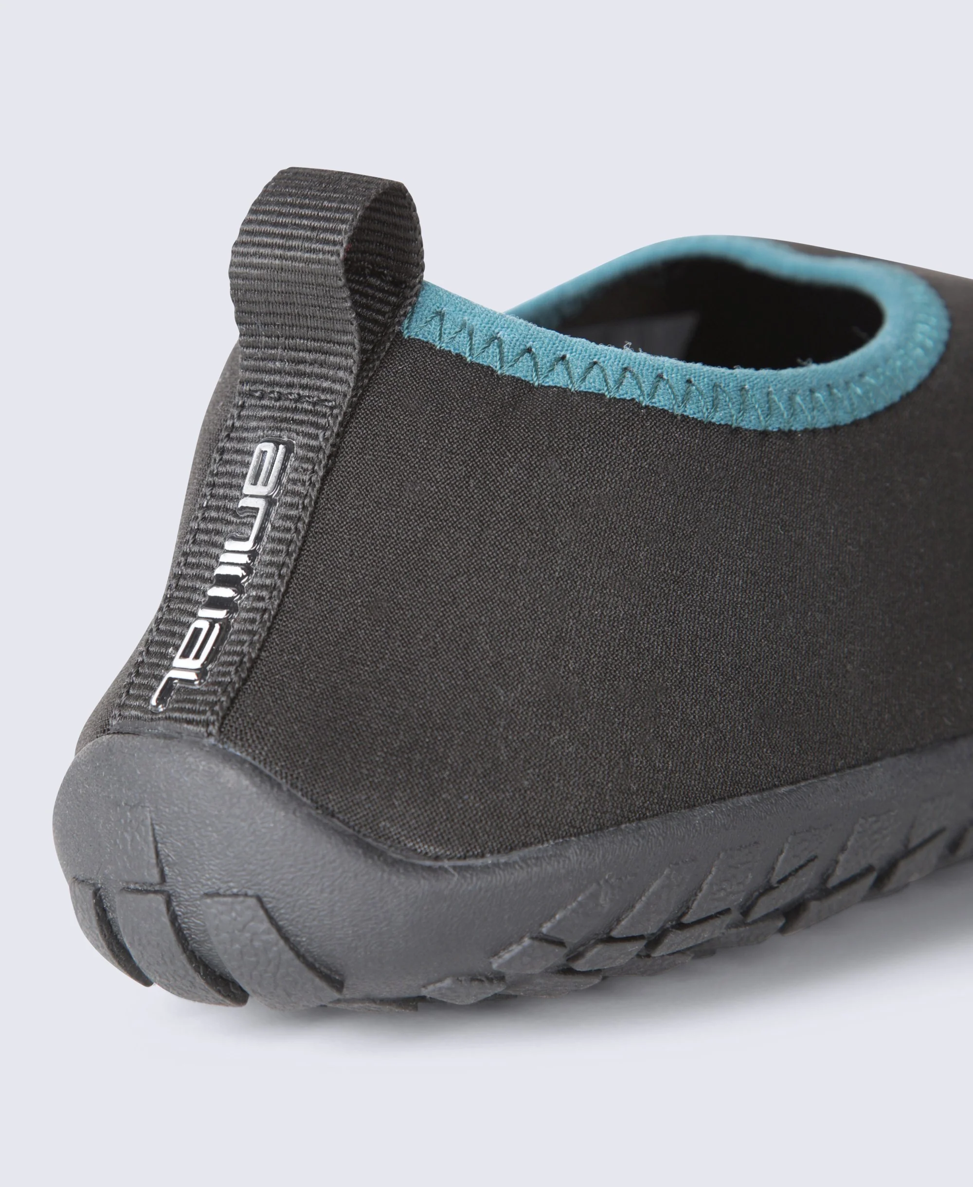 Animal Anchor Womens Aqua Shoe - Jet Black - Image 5