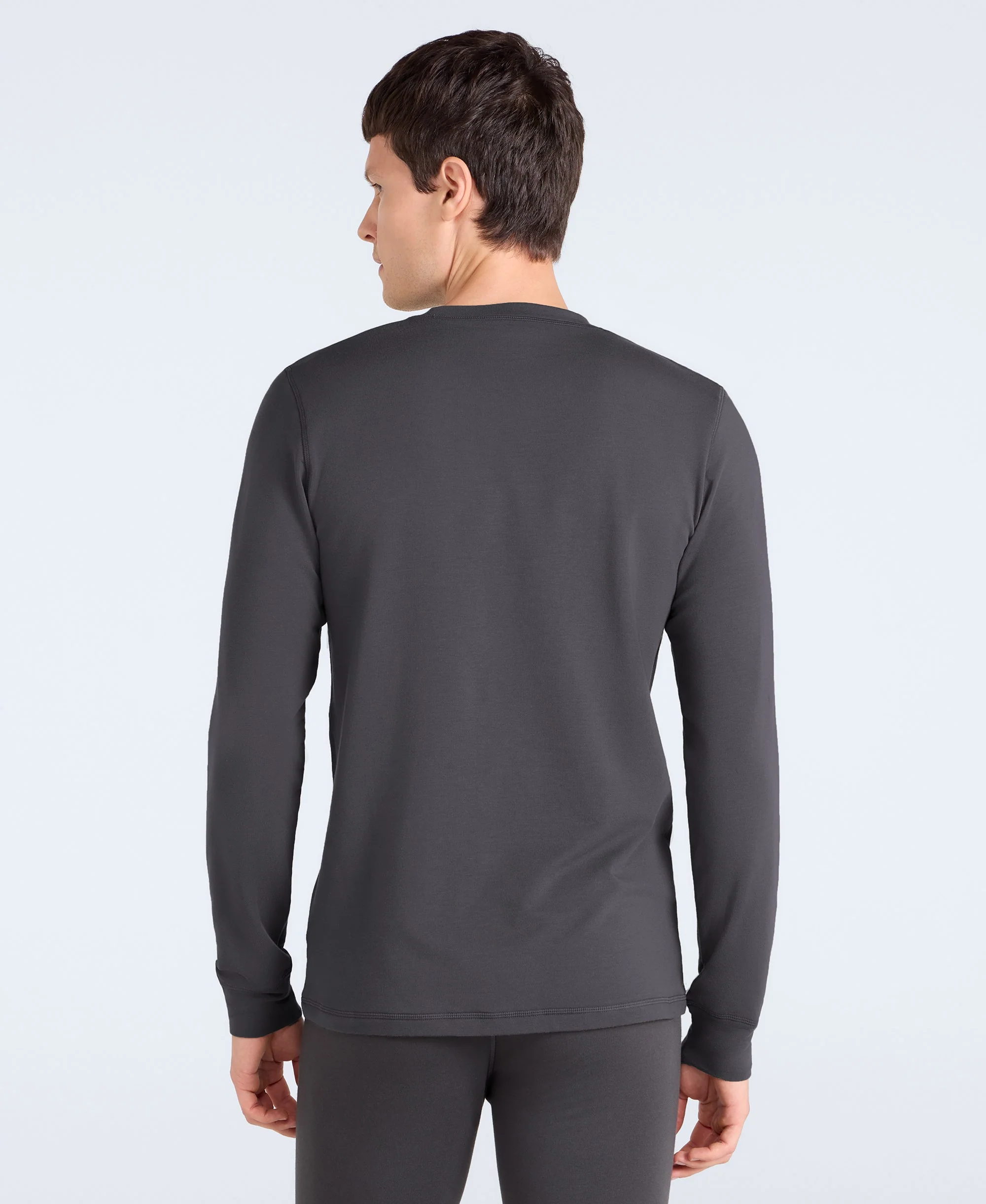 Blaze Mens Base Layer Top - Charcoal - Image 3