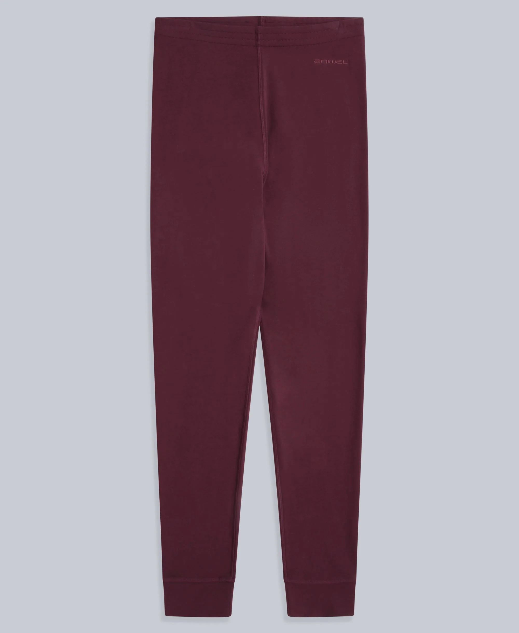 Blaze Womens Base Layer Pants - Burgundy - Image 4