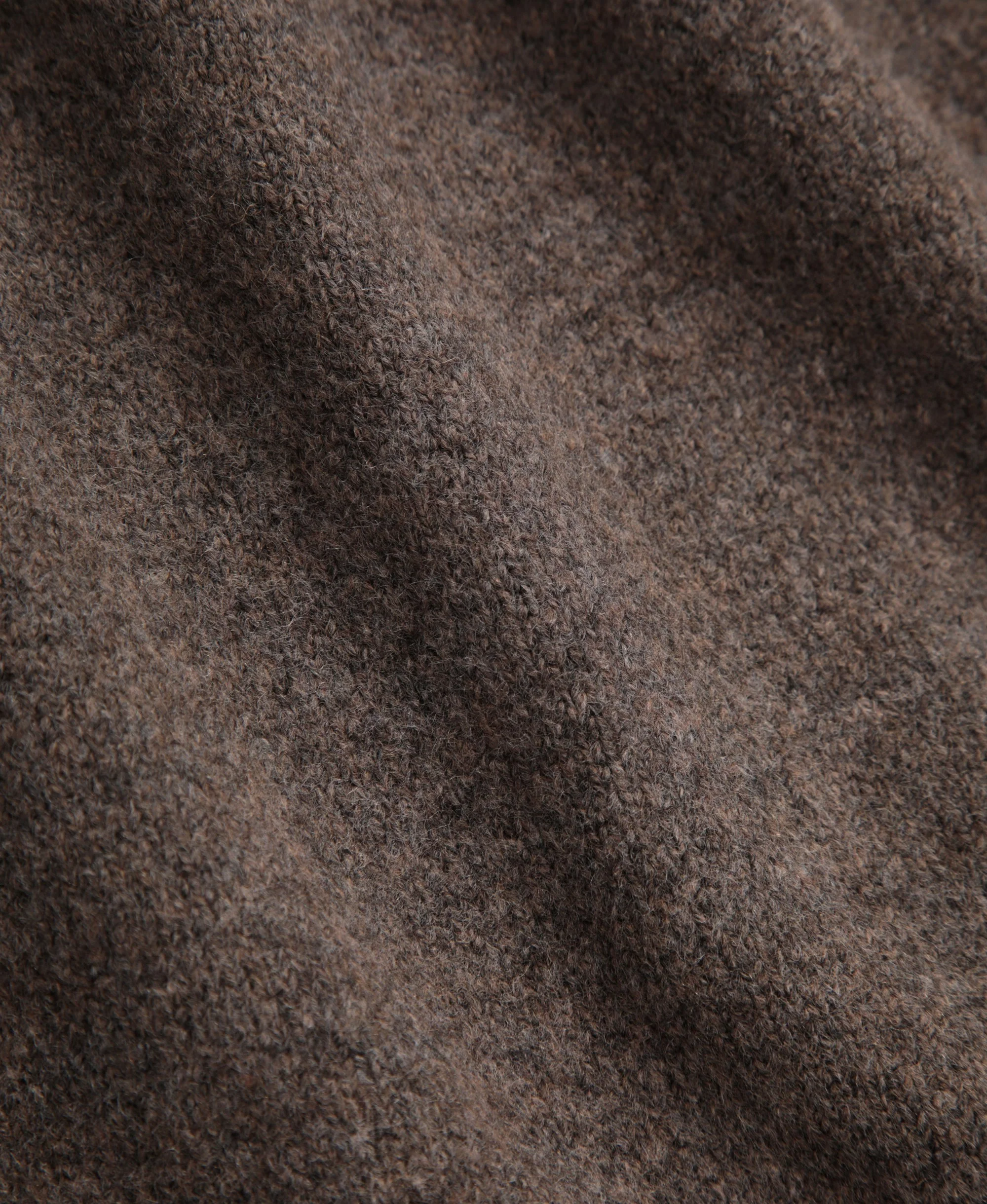 Fluffy Womens Jumper - Brown - Image 10
