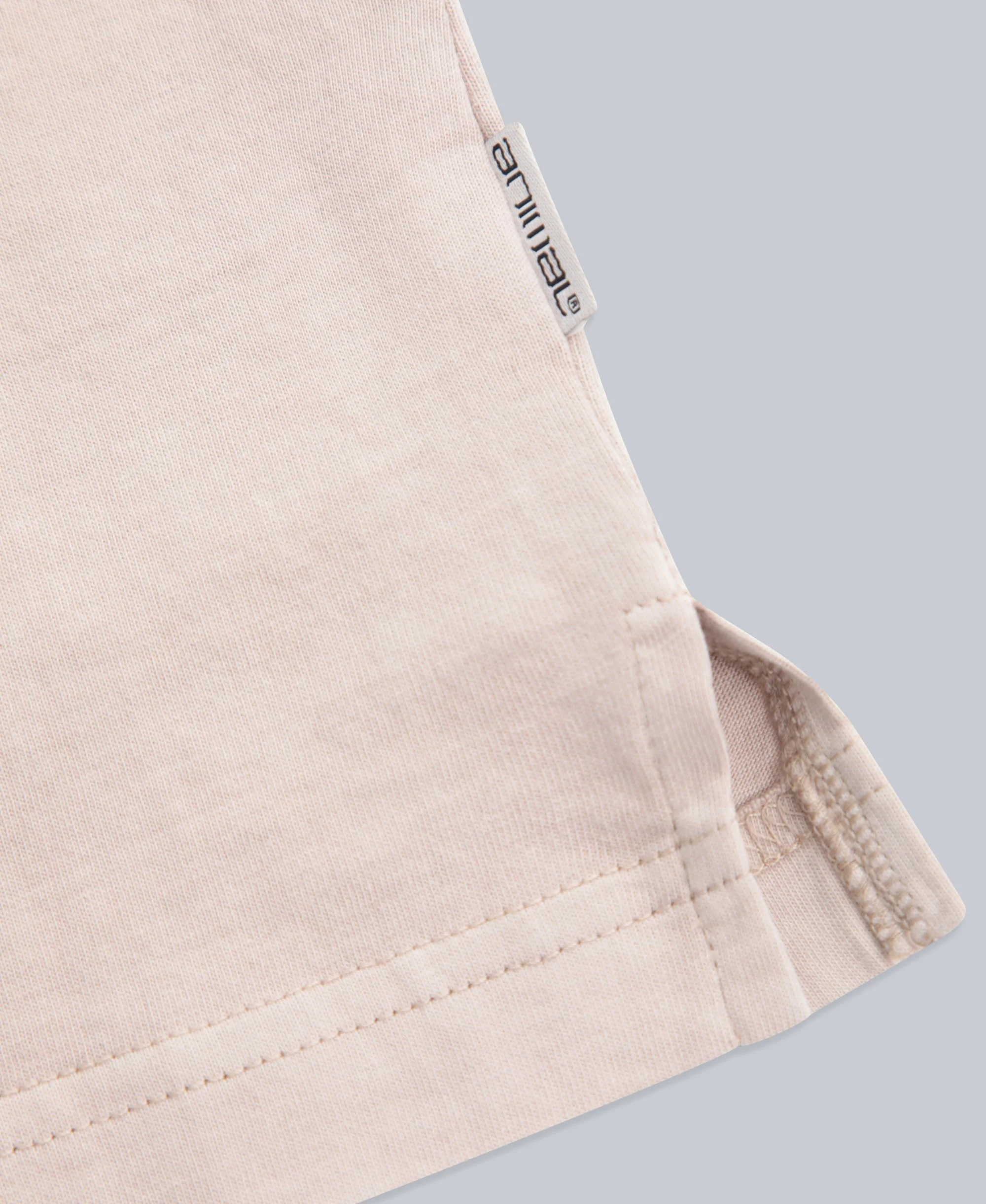 Grace Womens Oversized T-Shirt - Light Beige - Image 4