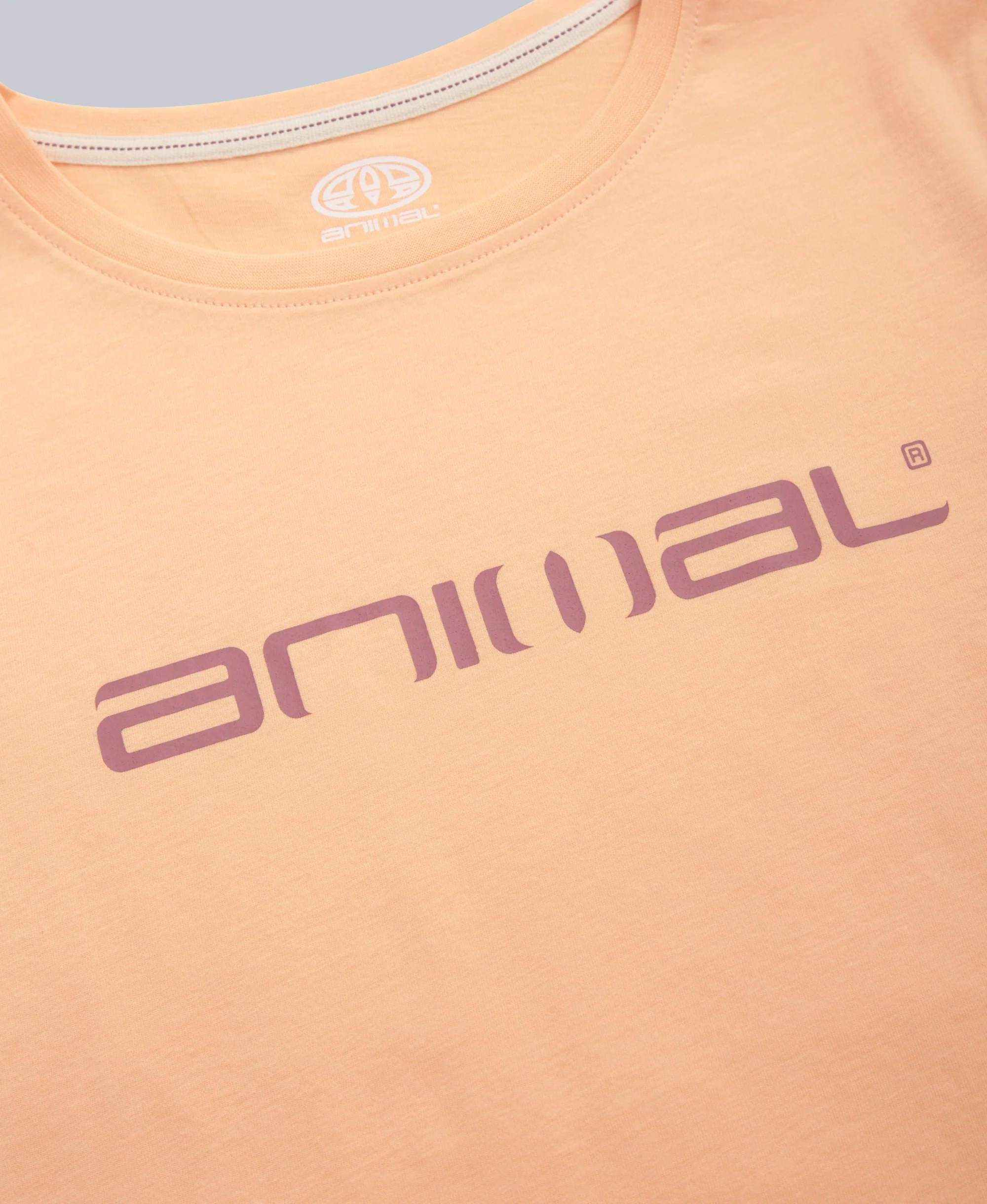 Marina Womens Logo T-Shirt - Peach - Image 7